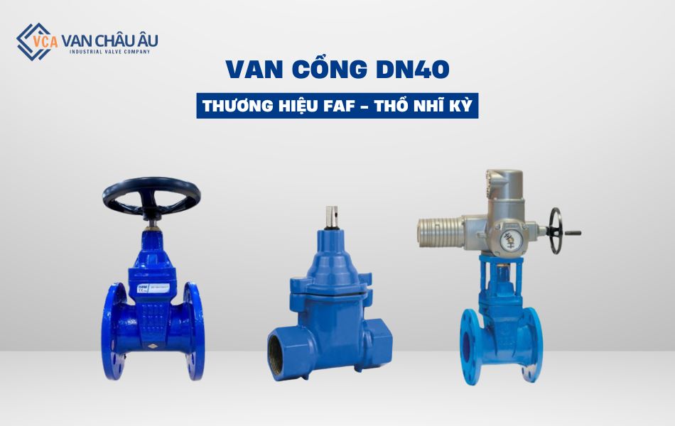 van cổng dn40 faf