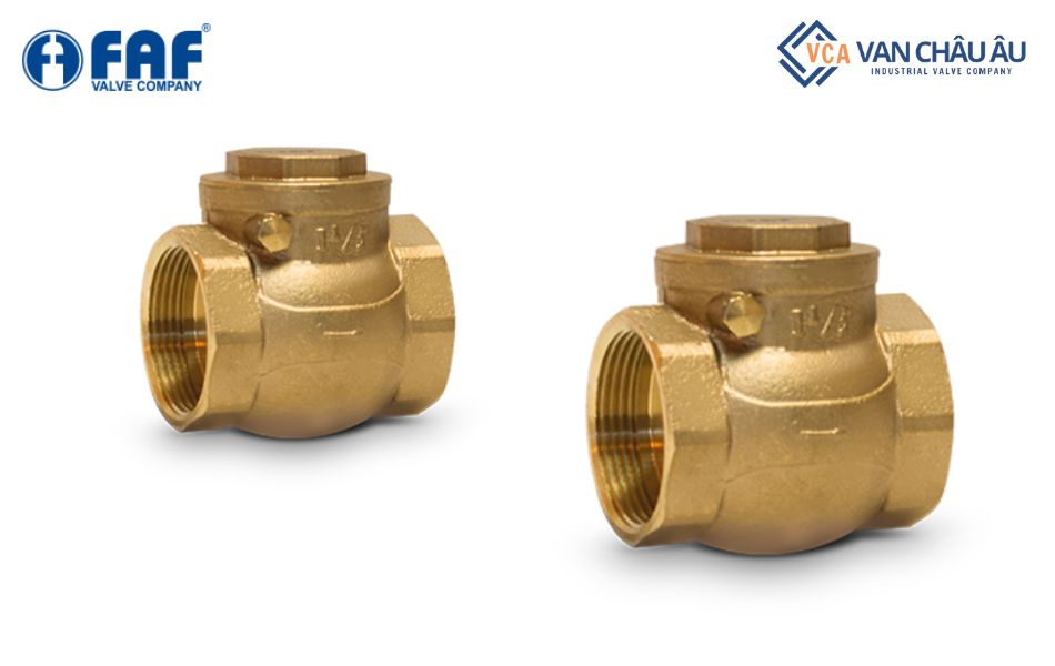 Van 1 chiều lá lật nối ren FAF 4350