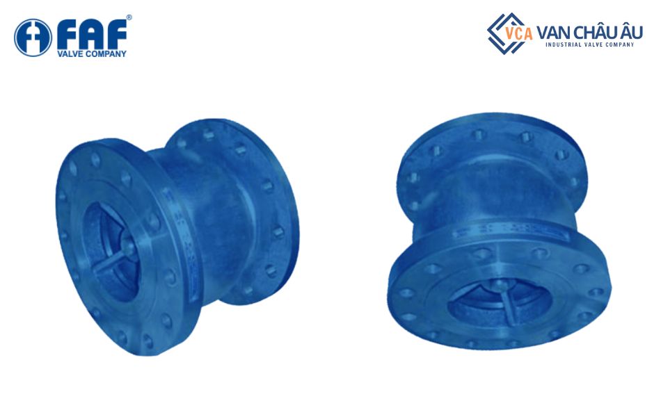 Van 1 chiều lò xo nối bích FAF 2390