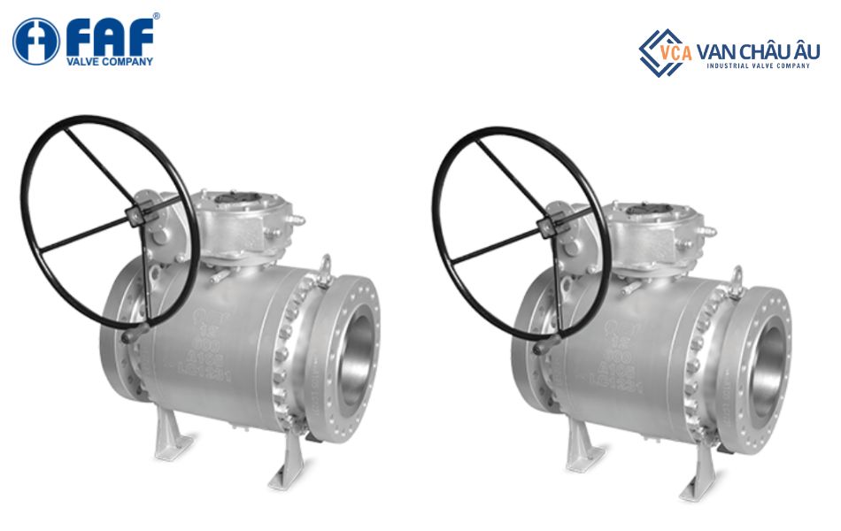 Van bi nối bích dạng Trunnion FAF 1900