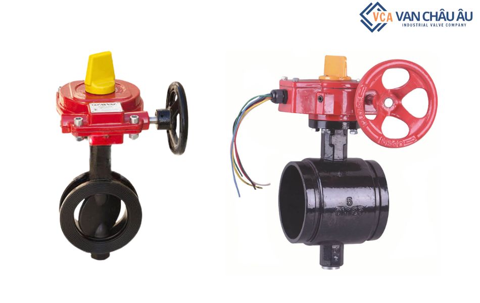 Van bướm kèm công tắc giám sát Ayvaz