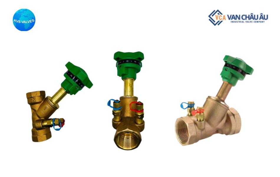 Van cân bằng KVS-2870 thân đồng nối ren