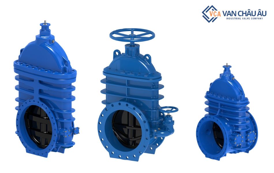 Van cổng AVK gang dẻo mặt bích