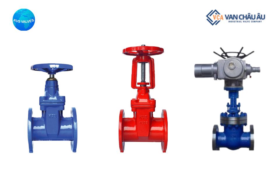 Van cổng ty nổi KVS