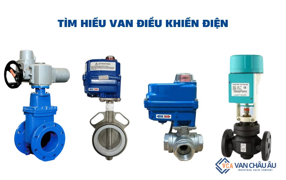 Van điều khiển điện hay còn gọi tắt là van điện