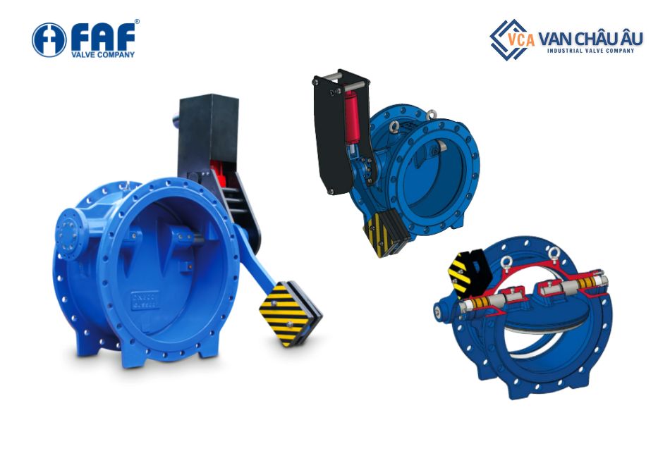 Van một chiều đối trọng có phanh thủy lực FAF 2280D