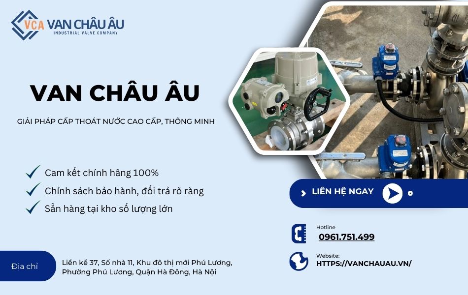 Van Châu Âu cung cấp van bi điện chất lượng
