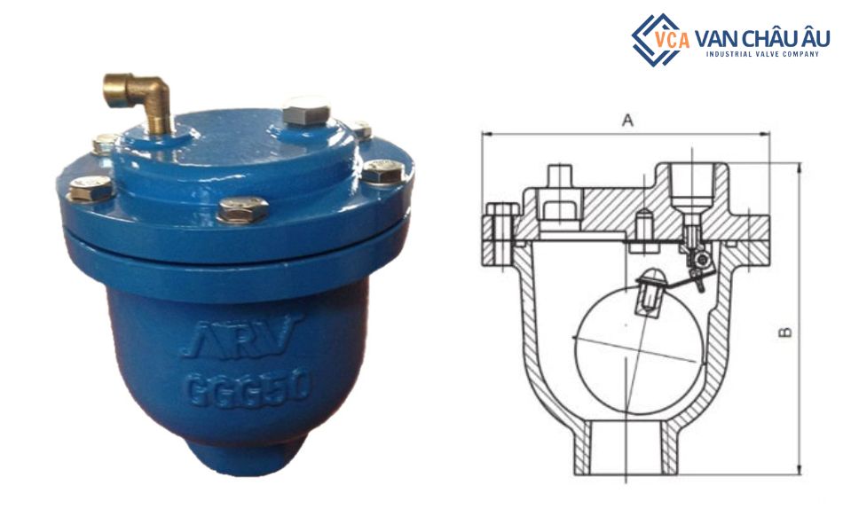 Khám phá về van xả khí ARV DN50