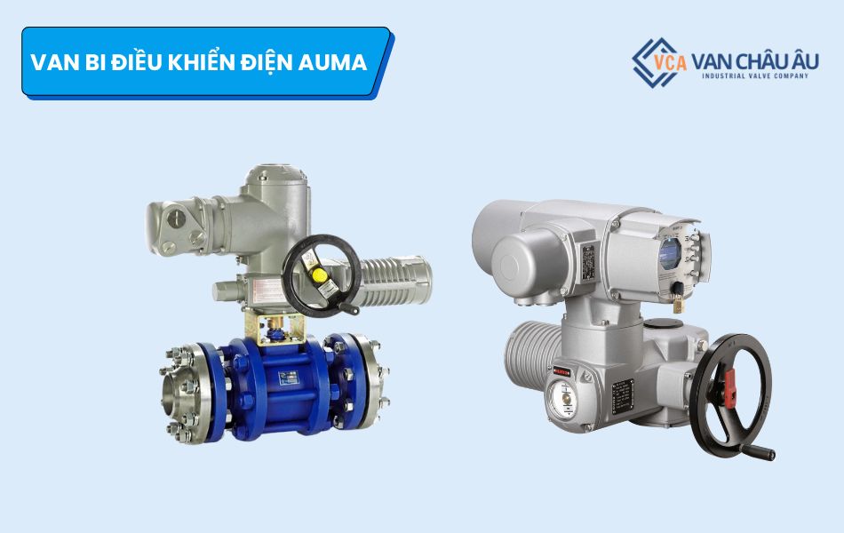 Van bi điện Auma có độ chính xác cao