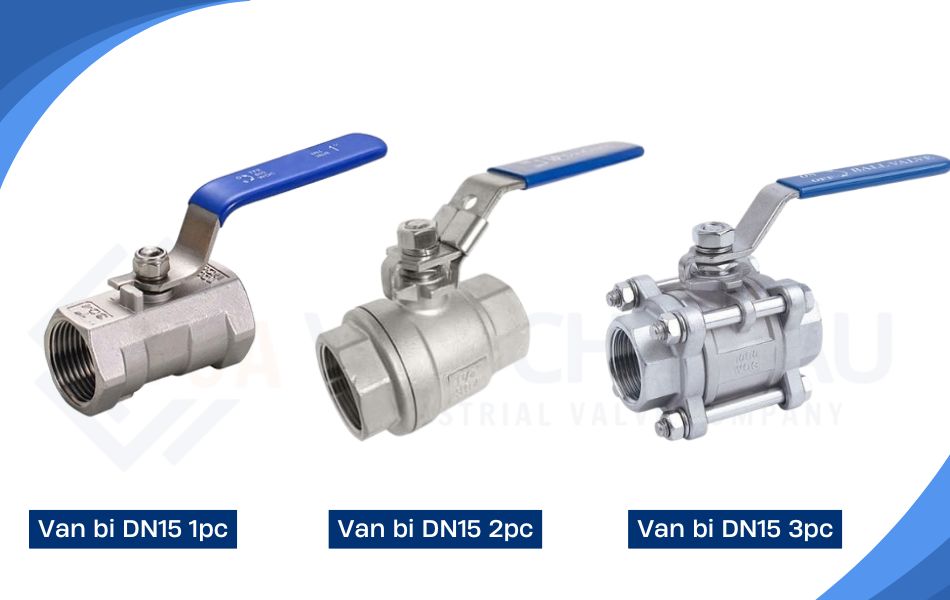 các mẫu van bi dn15