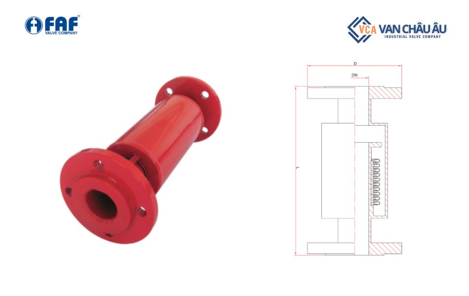 Khớp nối giãn nở điều áp bên ngoài FAF 5200 Thổ Nhĩ Kỳ