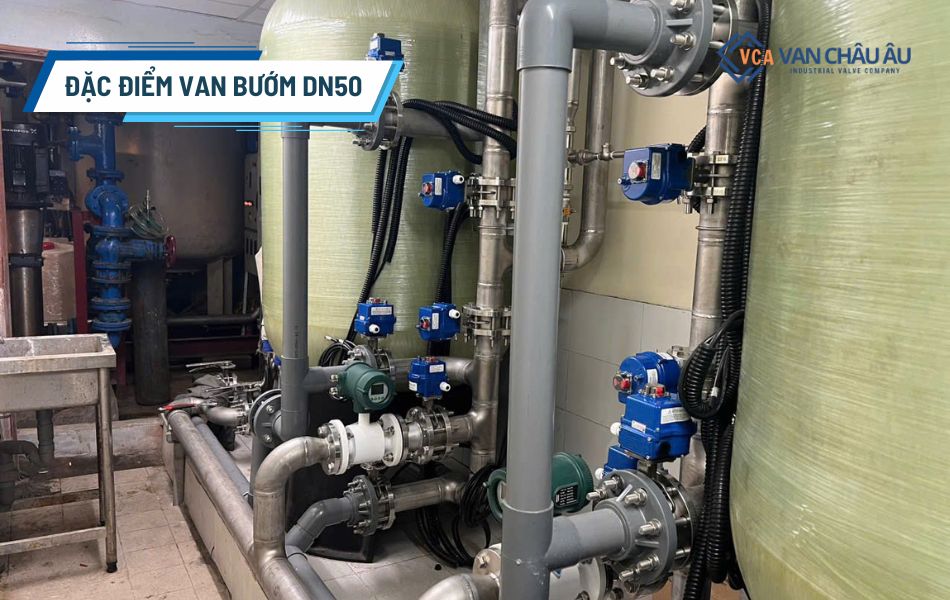 đặc điểm nổi bật van bướm dn50