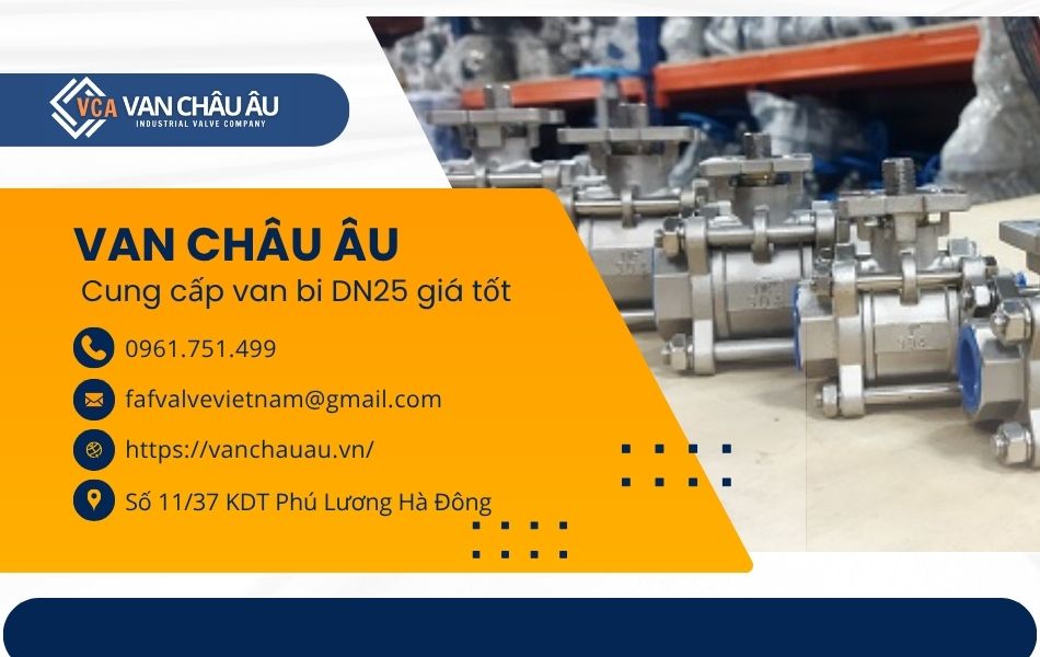 mua van bi dn25 tại vanchauau