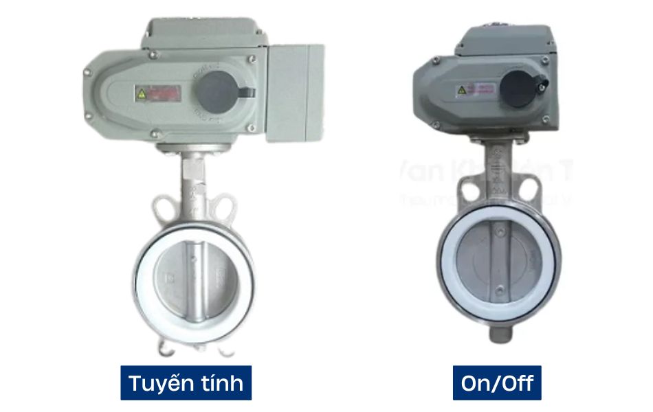nguyên lý hoạt động van bướm điều khiển điện