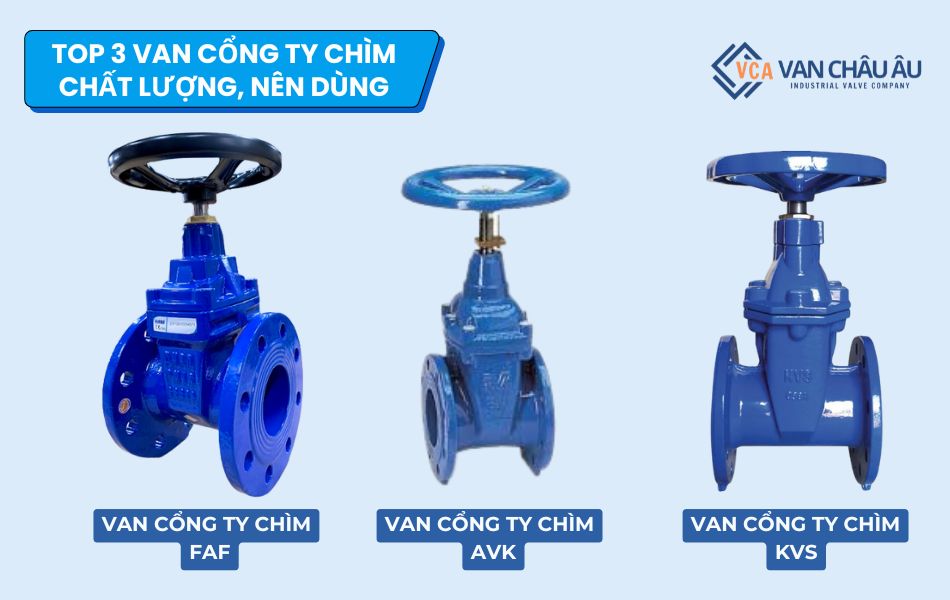 top van cổng ty chìm nên dùng