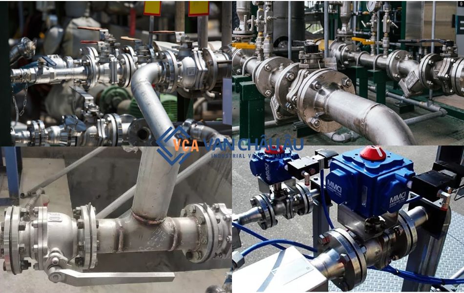 ứng dụng của van bi dn80