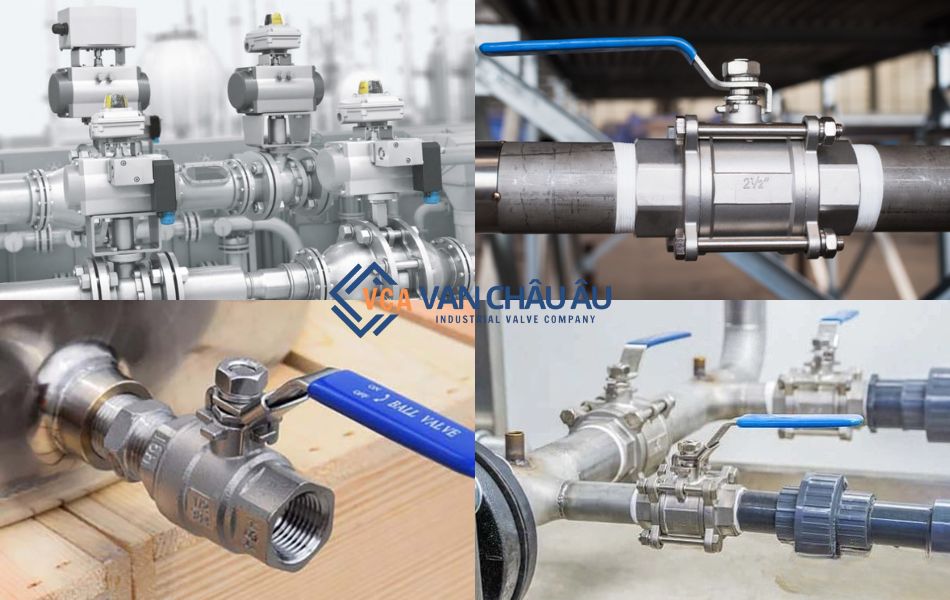 ứng dụng van bi dn20