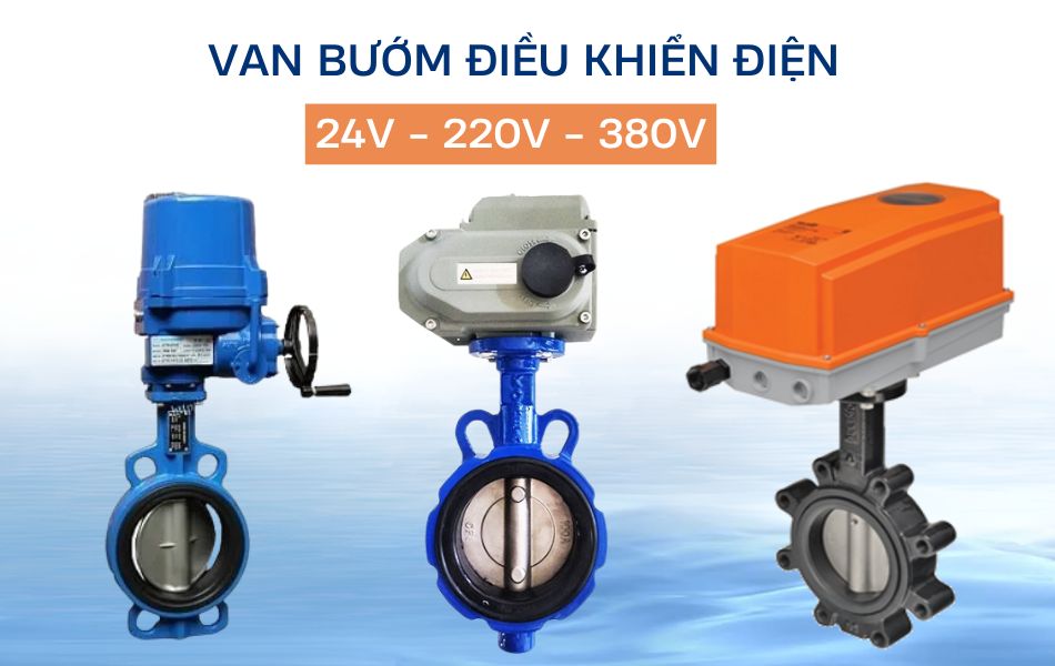 van bướm điều khiển điện