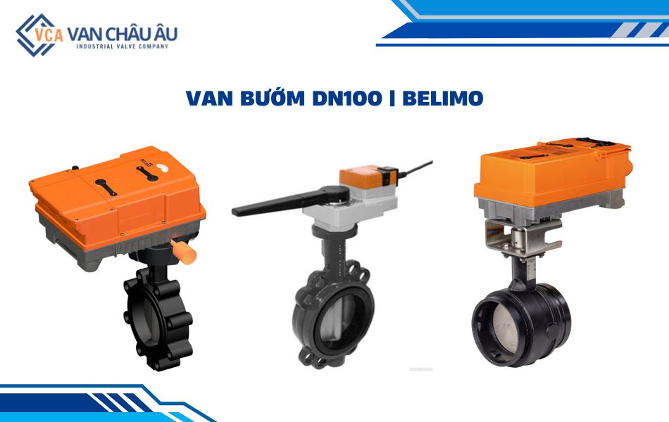 van bướm dn100 hãng belimo