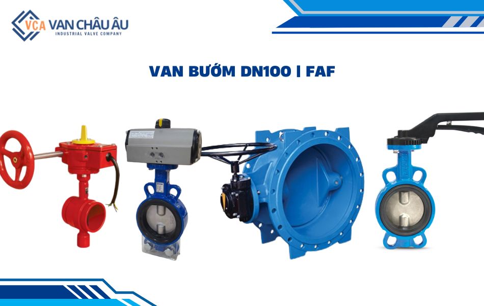 van bướm dn100 hãng faf
