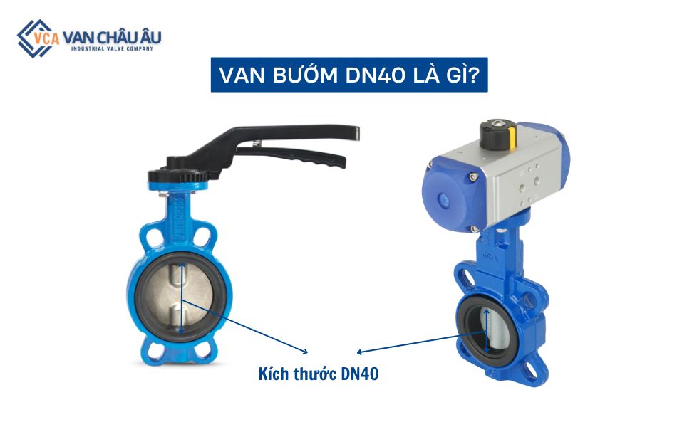 van cánh bướm dn40