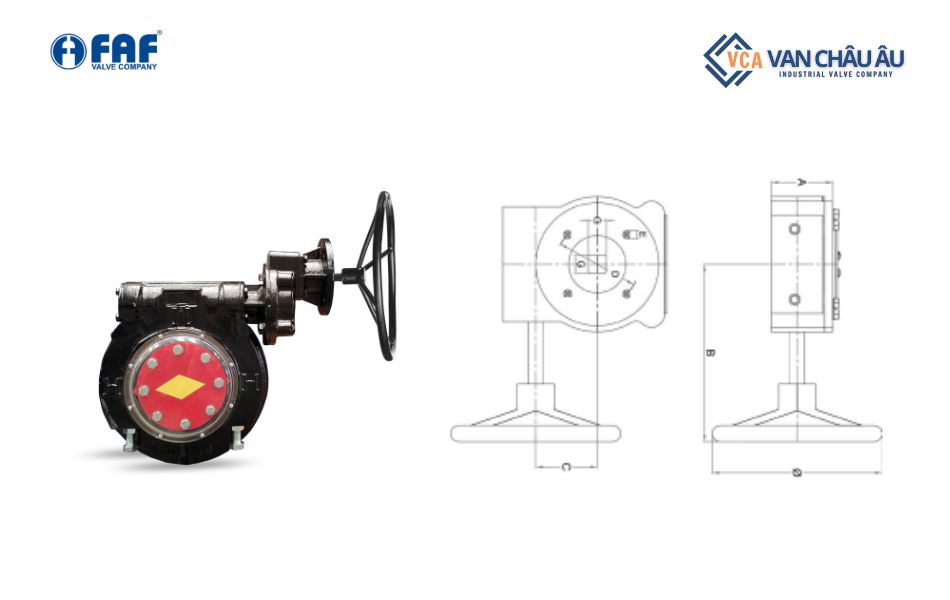 Hộp số giảm tốc FAF 3700 Thổ Nhĩ Kỳ
