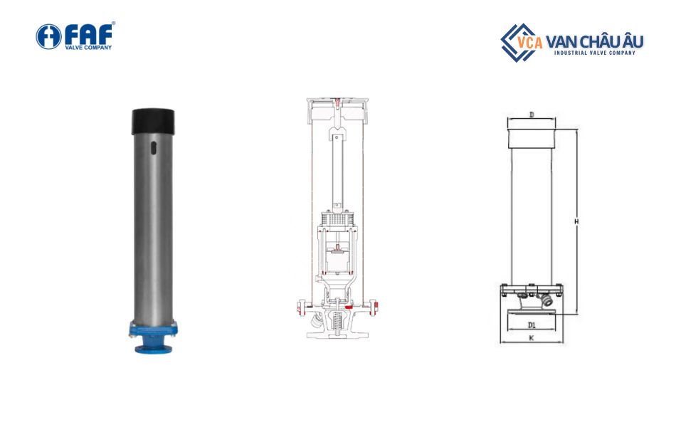 Van xả khí kết hợp FAF 7350 Thổ Nhĩ Kỳ
