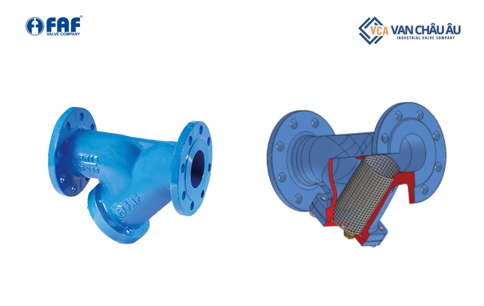 Y lọc gang nối bích FAF 2500 Thổ Nhĩ Kỳ
