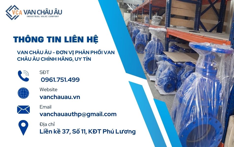 địa chỉ mua van cổng gang