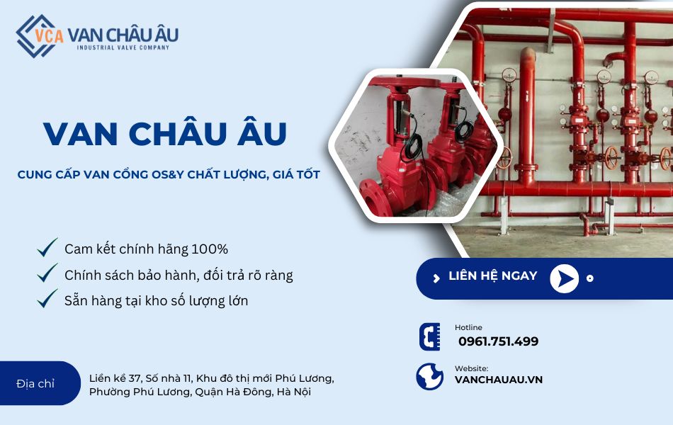Địa chỉ mua van cổng OS&Y uy tín