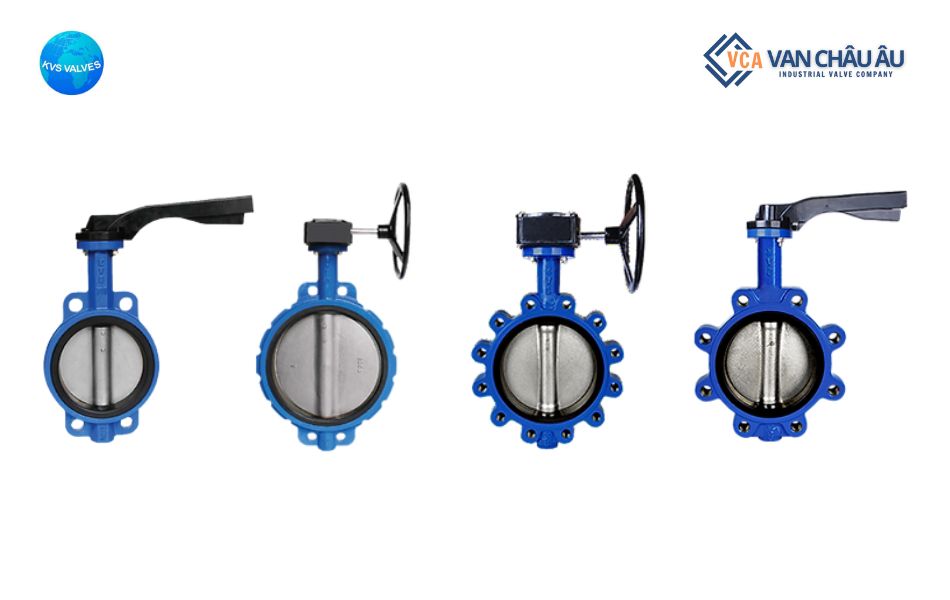 Phân loại van bướm KVS