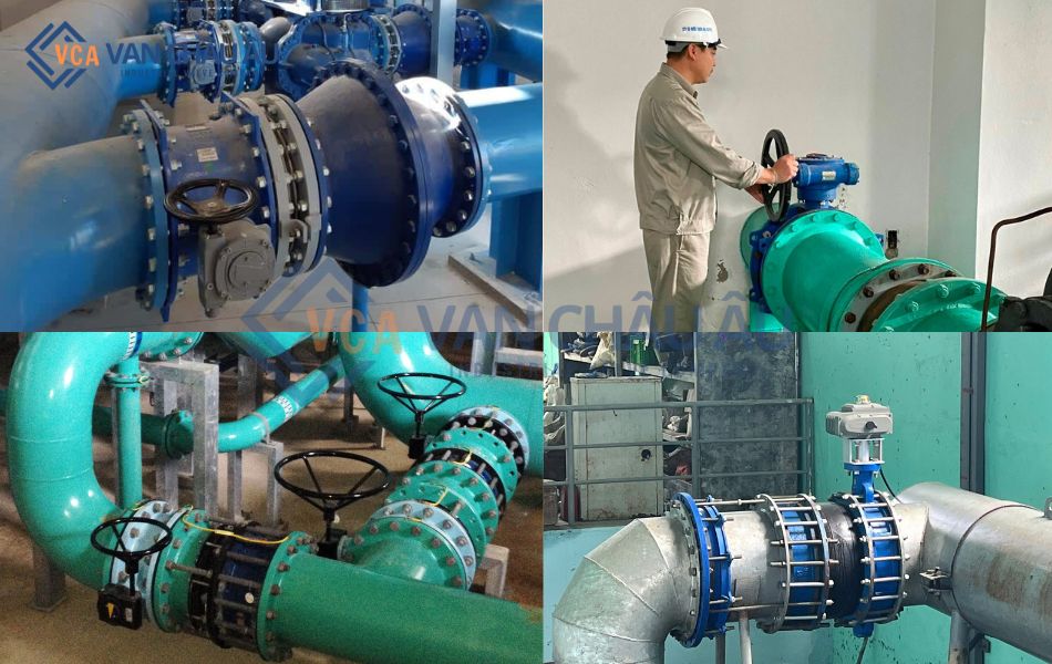 tính ứng dụng van bướm dn250