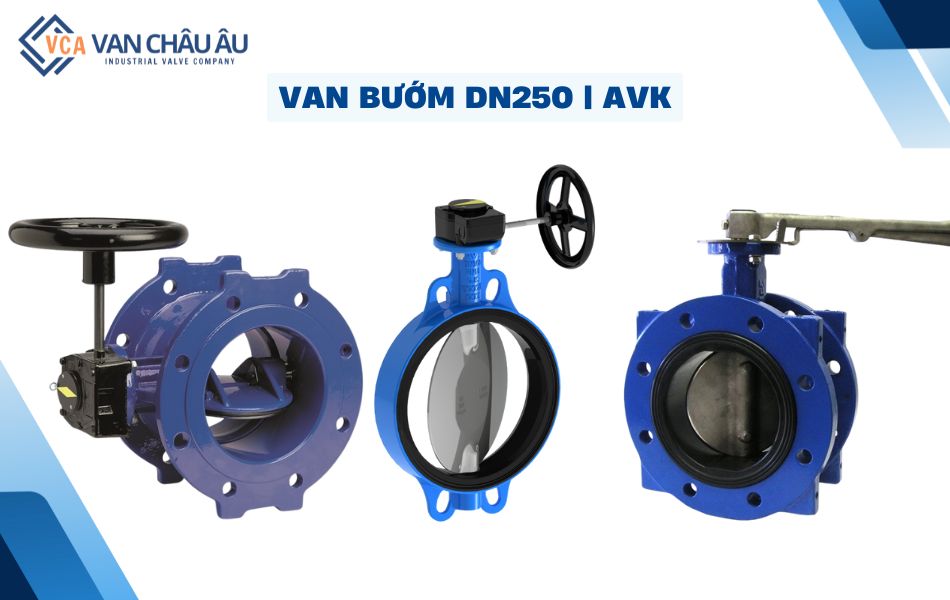 van bướm dn250 thương hiệu avk