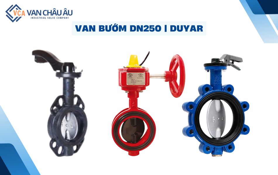 van bướm dn250 thương hiệu duyar