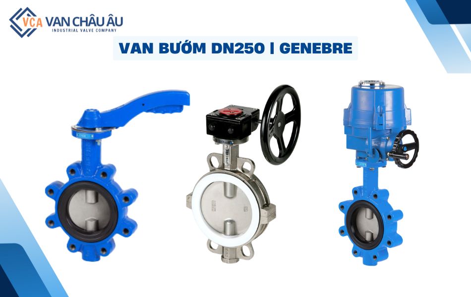 van bướm dn250 thương hiệu genebre