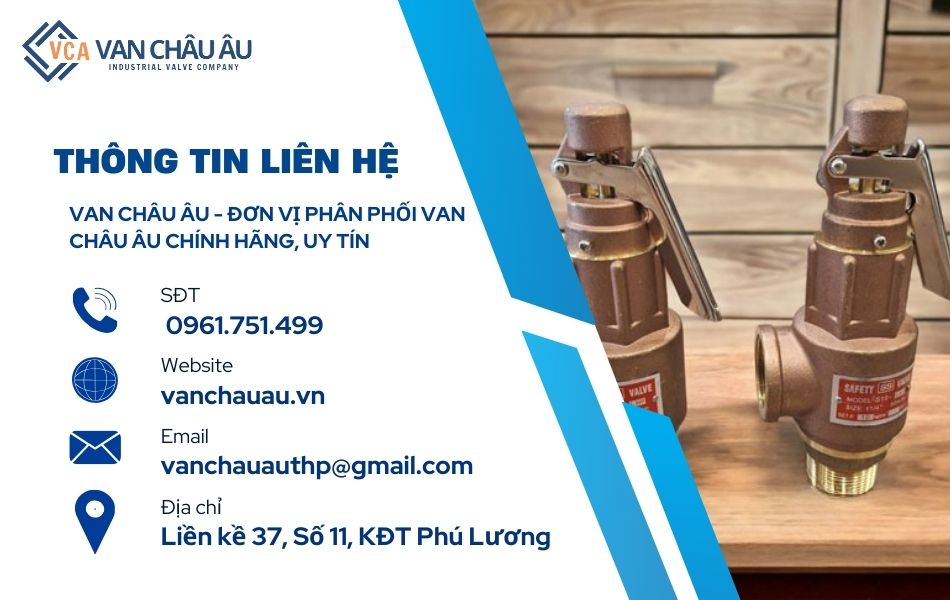 địa chỉ mua van an toàn khí nén