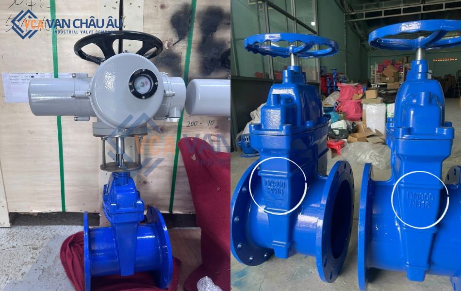 giới thiệu van cổng dn300