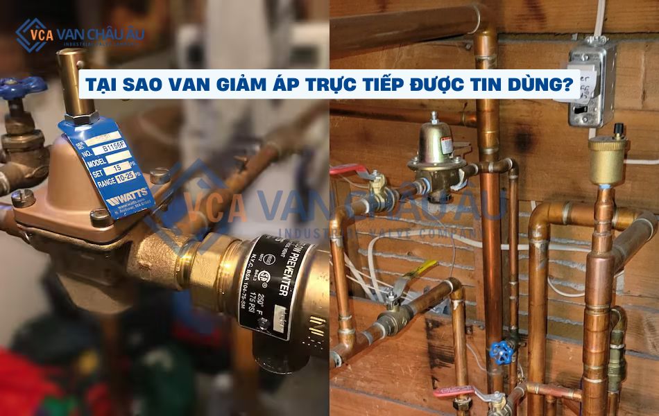 lợi ích sử dụng van giảm áp trực tiếp