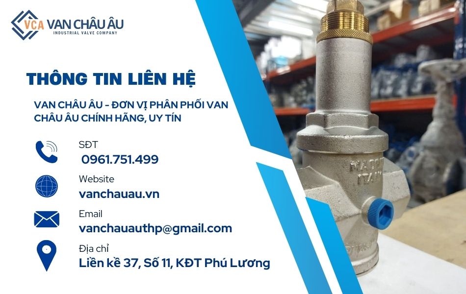 van châu âu phân phối van điều áp nước phi 27 uy tín