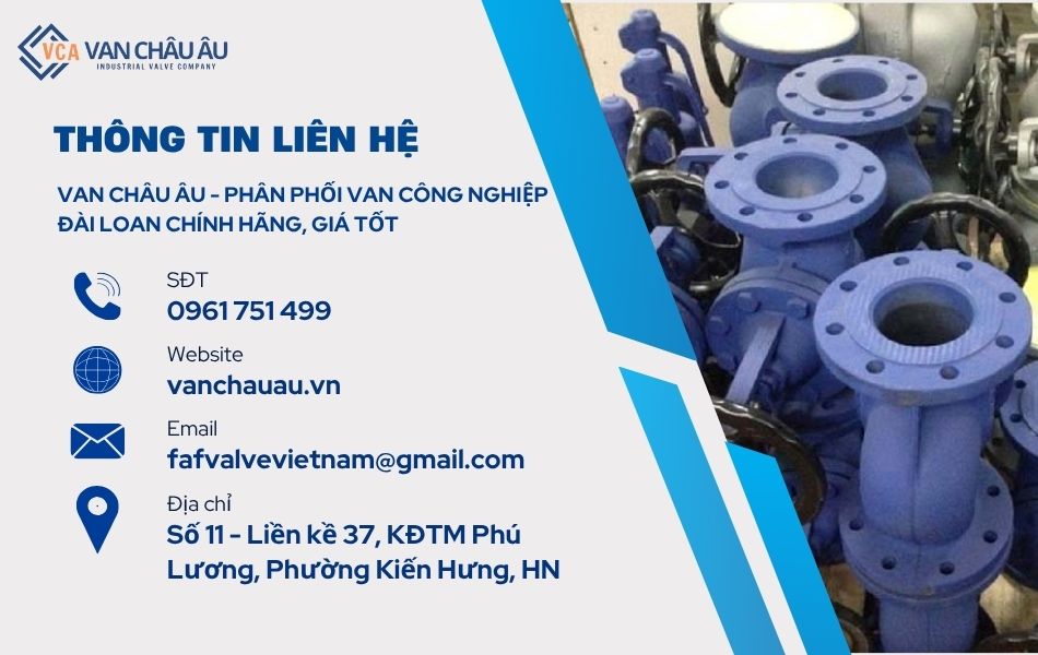 địa chỉ mua van công nghiệp đài loan