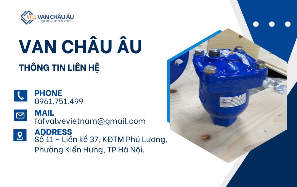 mua van xả khí dn25 chính hãng tại van châu âu