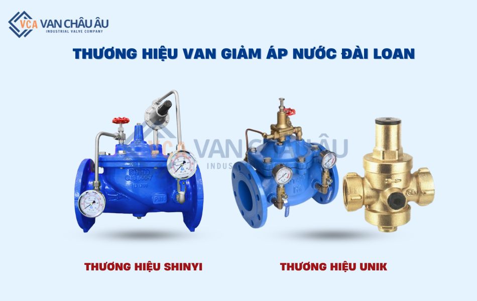 những thương hiệu van giảm áp nước đài loan được ưa chuộng