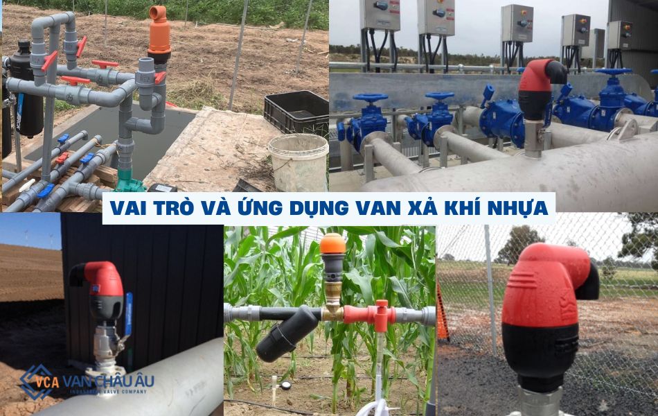 vai trò và ứng dụng van xả khí nhựa