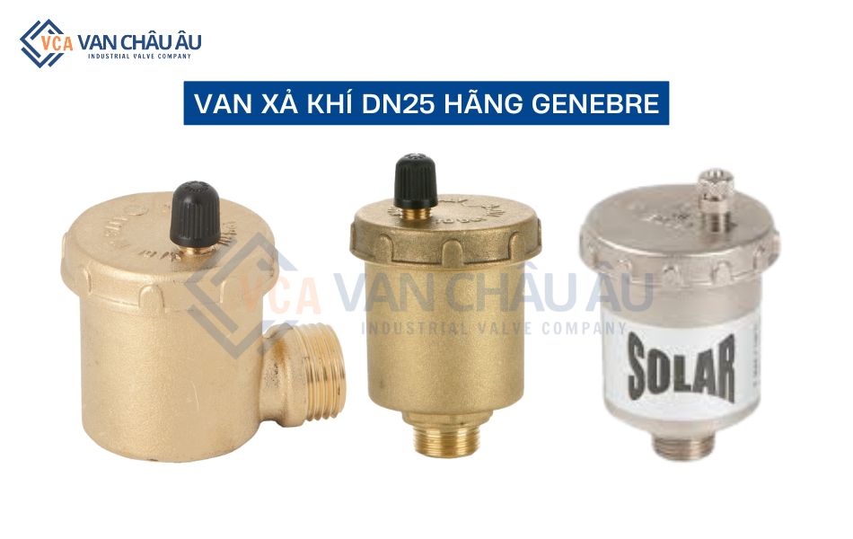 van xả khí dn25 hãng genebre