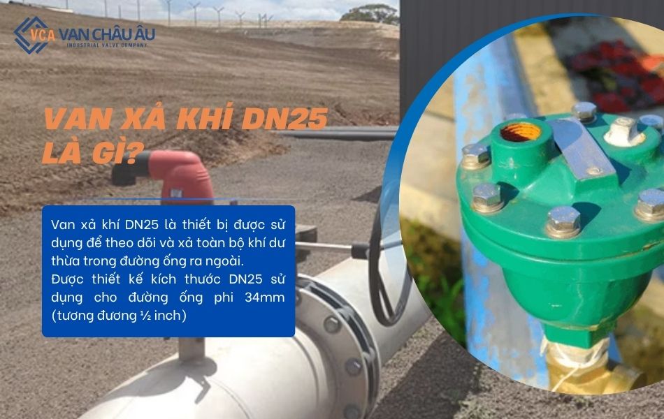 van xả khí dn25 là gì