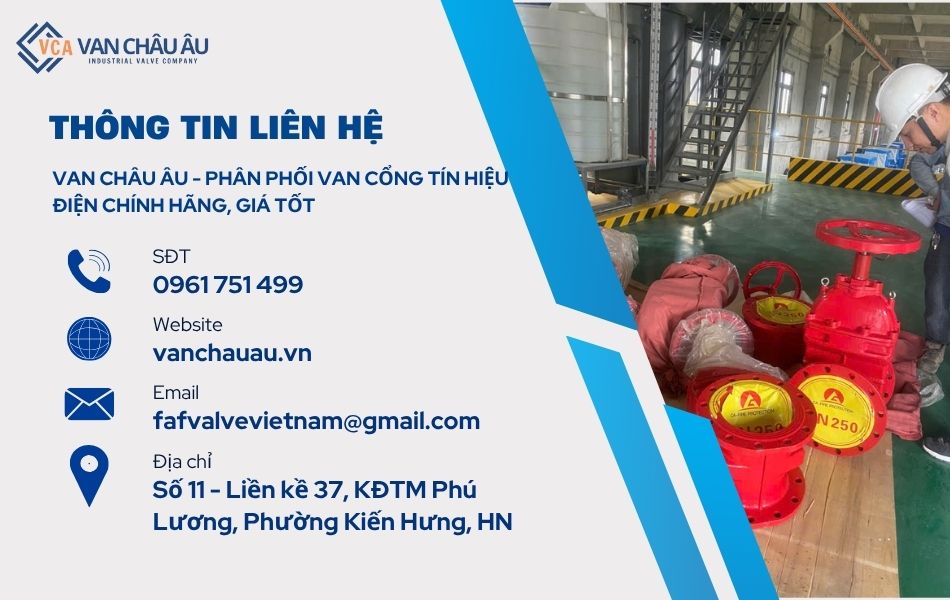 địa chỉ mua van cổng tín hiệu điện