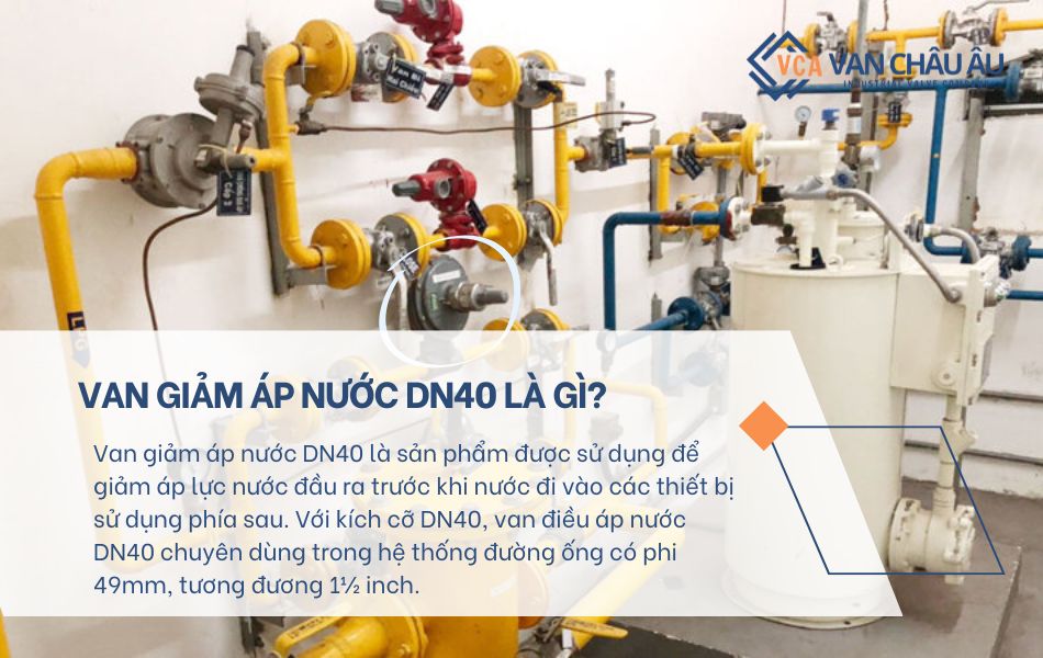 giới thiệu van giảm áp nước dn40
