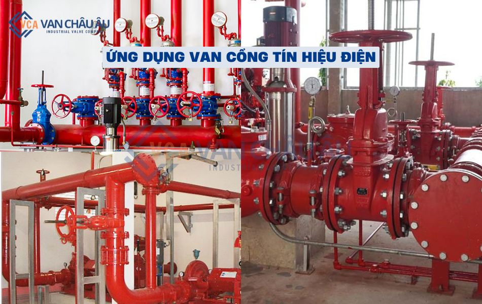 ứng dụng van cổng tín hiệu điện