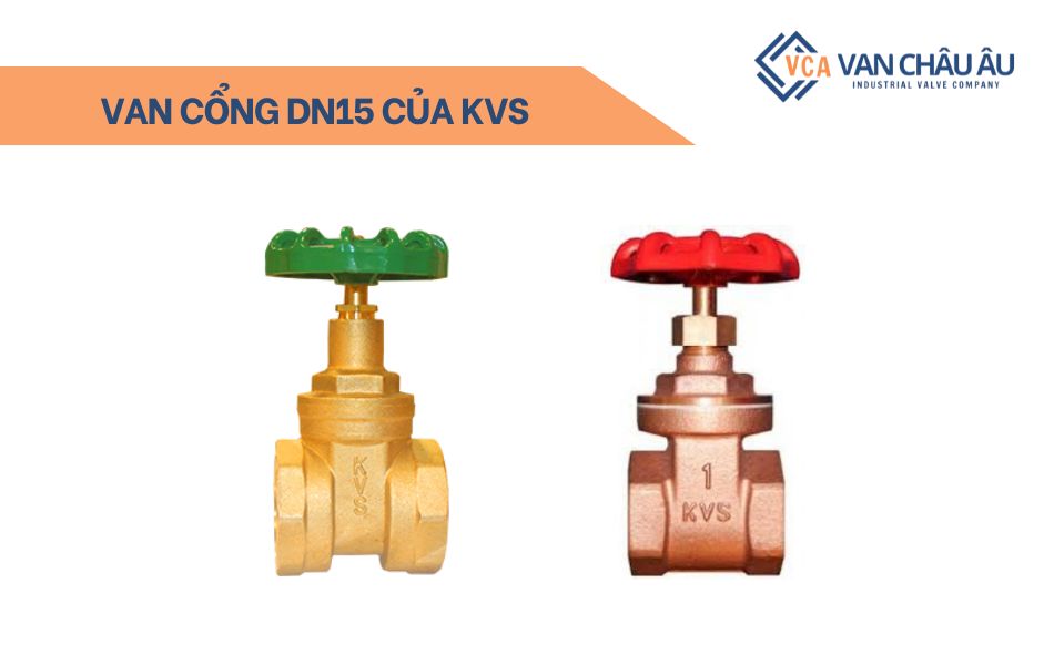 Van cổng DN15 của KVS