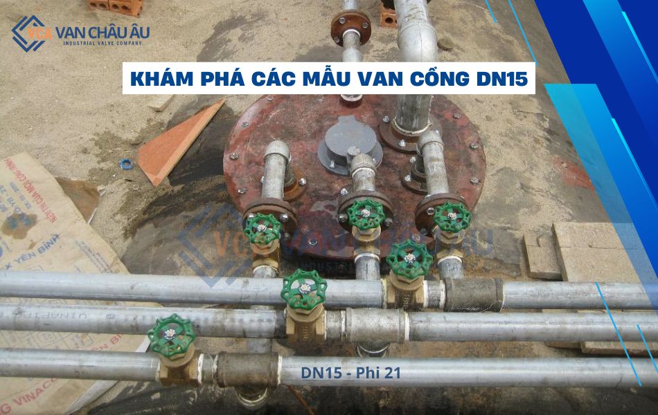 van cổng dn15
